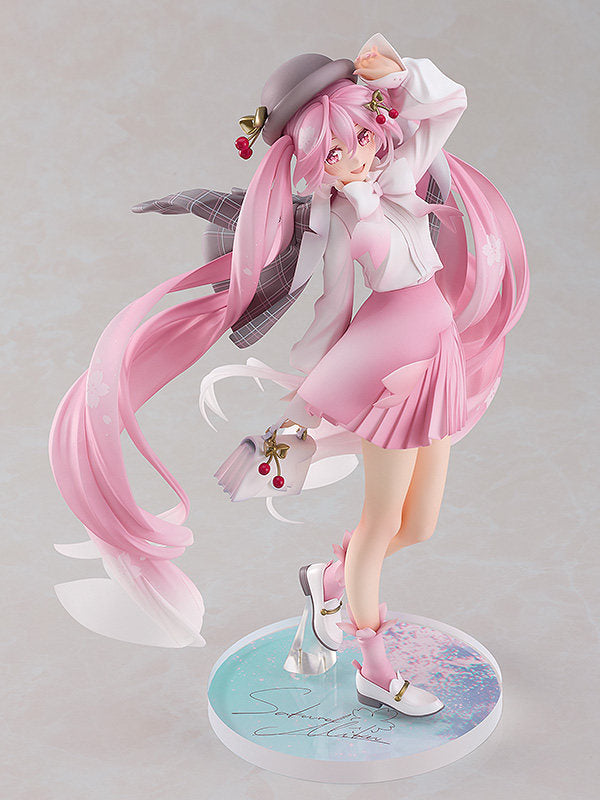 28cm GSC Hatsune Miku Sakura Miku Rella Original Illustration Cherry Blossom Viewing Outfit Figure