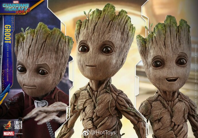 HT 1/1 Guardians of the Galaxy â‘¡ Tree Man Groot LMS-004 Actionfigur