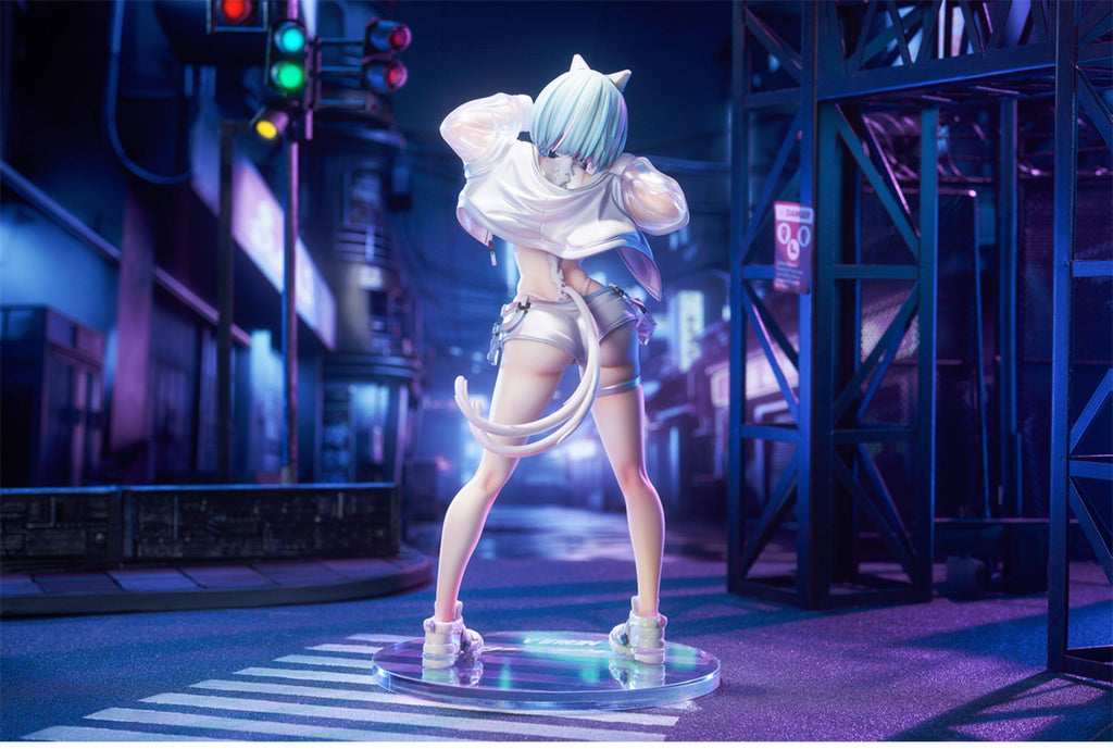 Bibi Buttons T-TRACK Original Artwork Near-Future Nekomatsuri MIU Figure