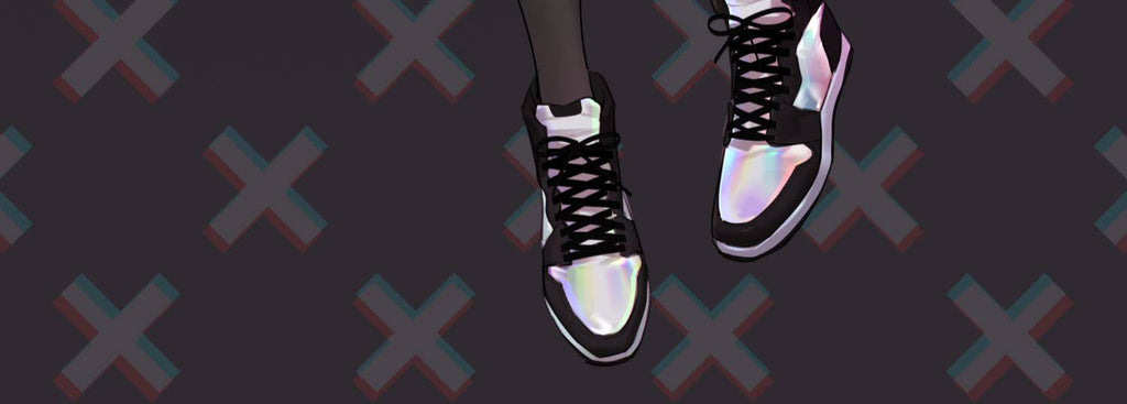 AstrumDesign Sneakers × High-Slit Couture × Face Mask LUNA Figure