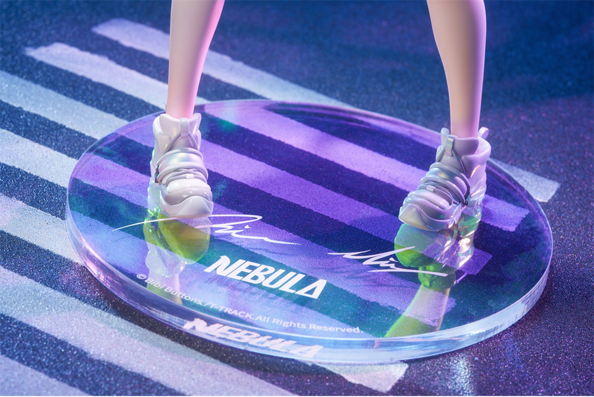 Bibi Buttons T-TRACK Original Artwork Near-Future Nekomatsuri MIU Figure