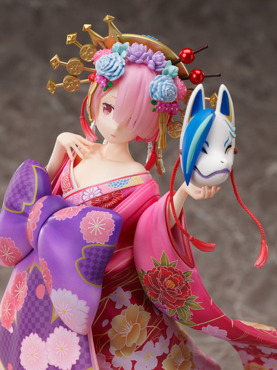 F:NEX Re:Zero - Ram, Courtesan Figure with Bonus