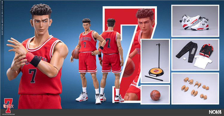 NOVA Studio 1/6 Basketball Player #7, Dianguang Shihuo, Ryota Miyagi Action Figure NS0605