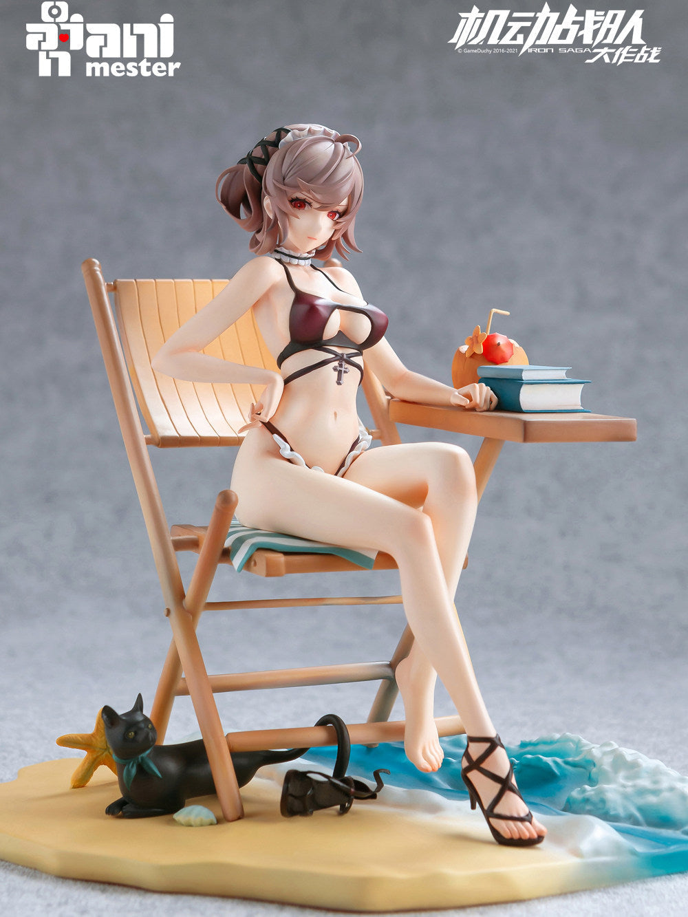 AniMester Mobile Team Judith Swimsuit 1/7 PVC Action Figure Model Pendant Doll Collection Collection Decoration Surprise Box