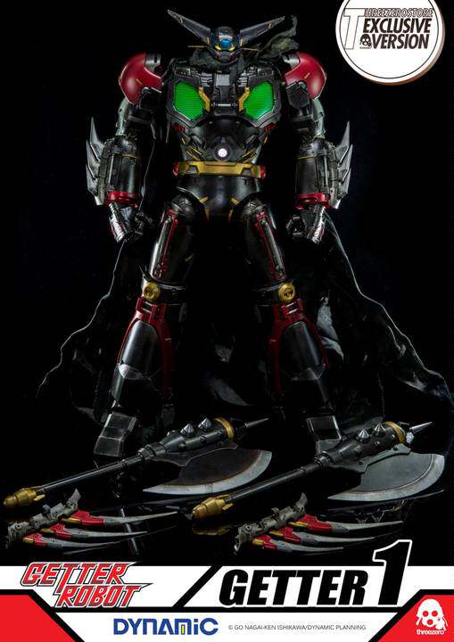 3A threezero Trinity 1/6 Getter Unit 1 Getter1 bewegliche Figur