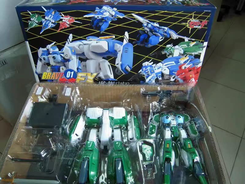 Mecha Genesis: BRAVE Gokin EX01 (Grün)