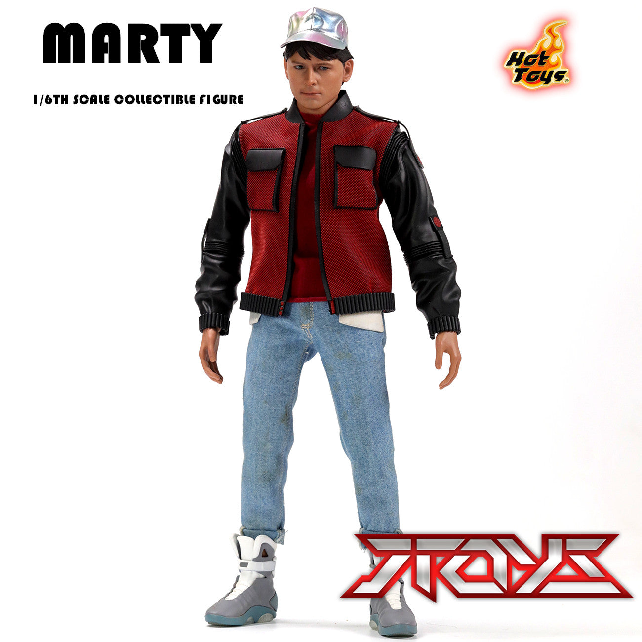 HOTTOYS HT MMS379 Zurück in die Zukunft 2 Martin 2.0 Marty McFly Actionfigur