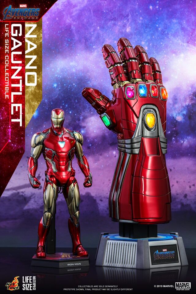 HotToys 1/1 LMS007 Avengers 4 Nano-Gauntlet MK85 Actionfigur
