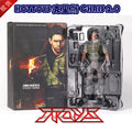 HOTTOYS 1/6 Resident Evil 5 Chris 2.0 Chris Vulcan Cannon Polizeiuniform Version Actionfigur