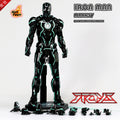 HOTTOYS HT MMS485D24 1/6 Iron Man Alloy Nightclub MK4 Light Speed Blue Actionfigur