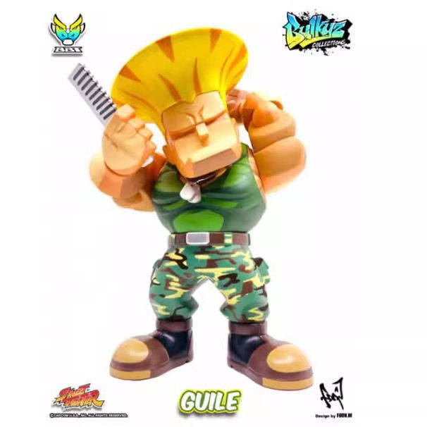 BigBoysToys Bulkyz Serie: Street Fighter — Guile Actionfigur