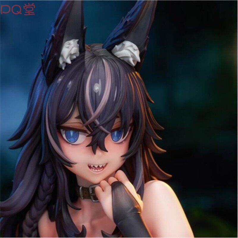 Niedliches Rotkäppchen und Wolfsmädchen – Original-Illustration Asanagi 1/5 Scale Figur