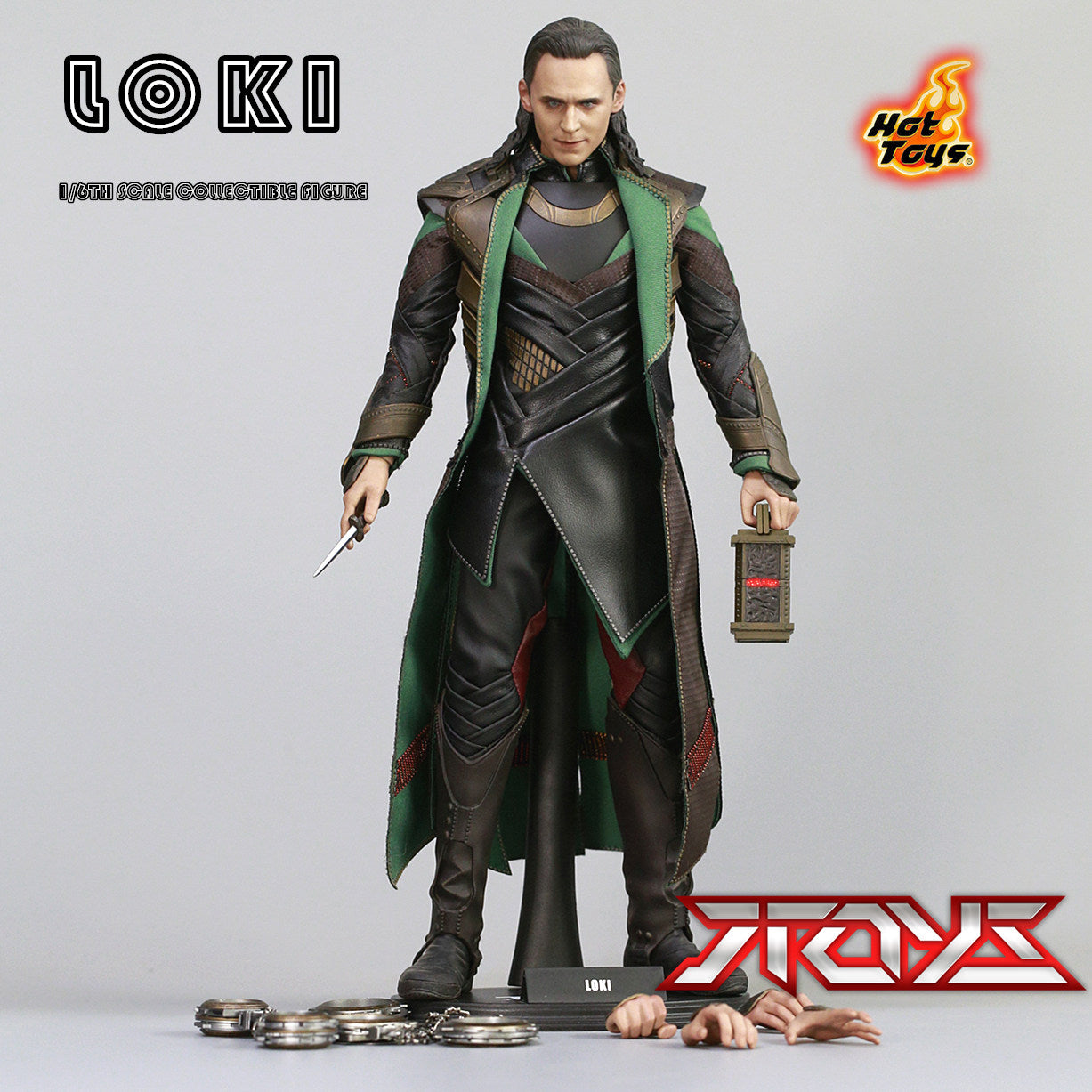 HotToys HT Thor 2 The Dark World Loki 1/6 Loki 2.0 MMS231 bewegliche Figur