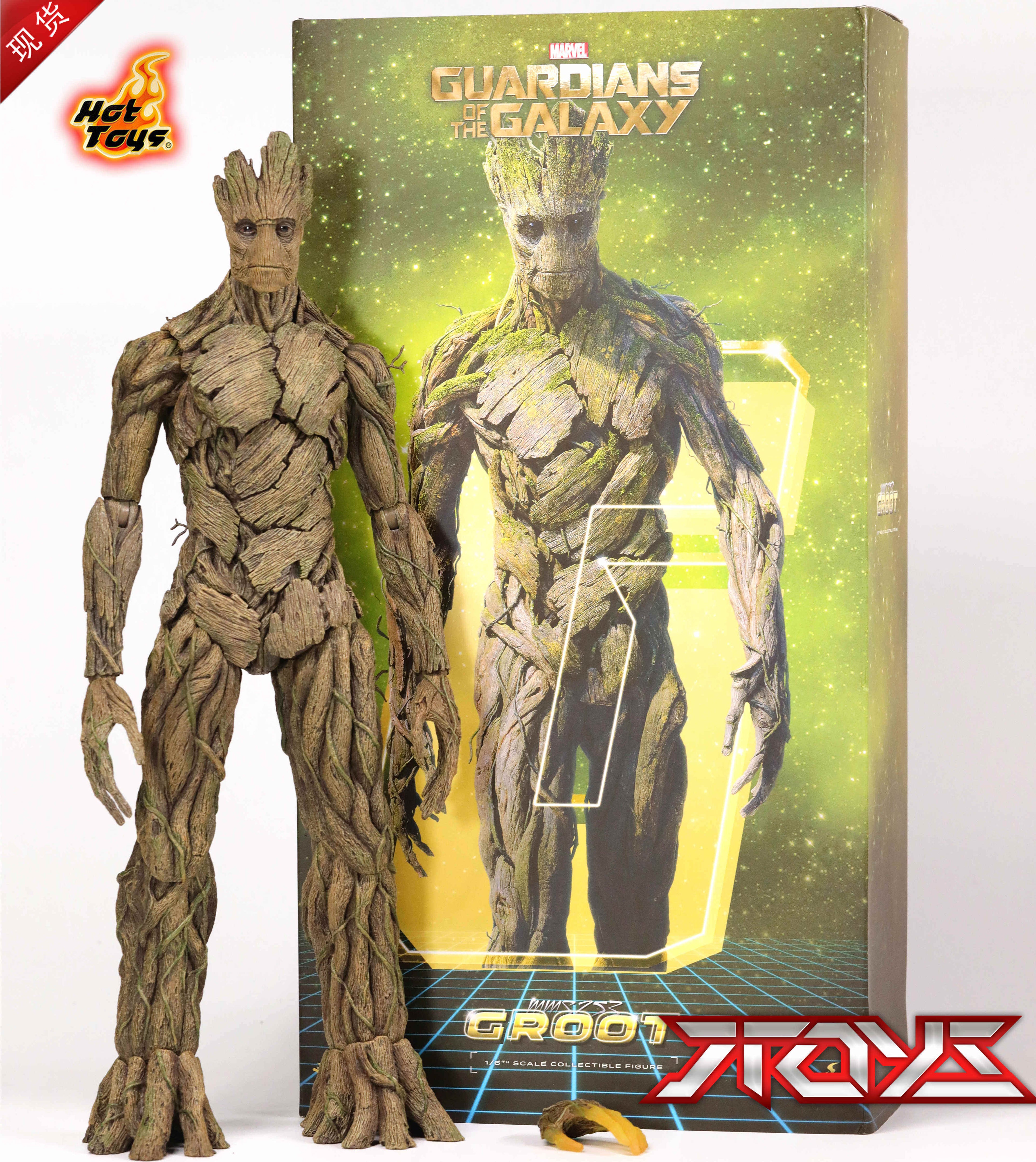Hottoys HT Guardians of the Galaxy Groot 1/6 Einzelanzug GROOT Actionfiguren