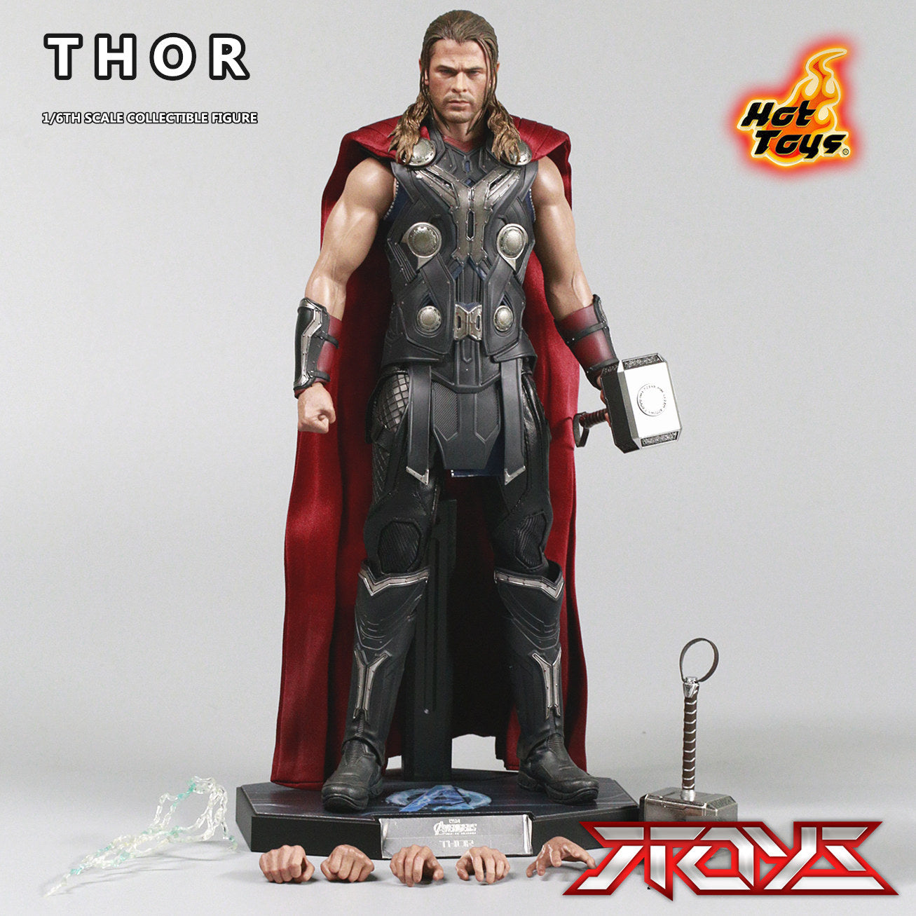 HOTTOYS HT MMS306 Avengers 2 Thor 4.0 1/6 Loki Bruder Figuren