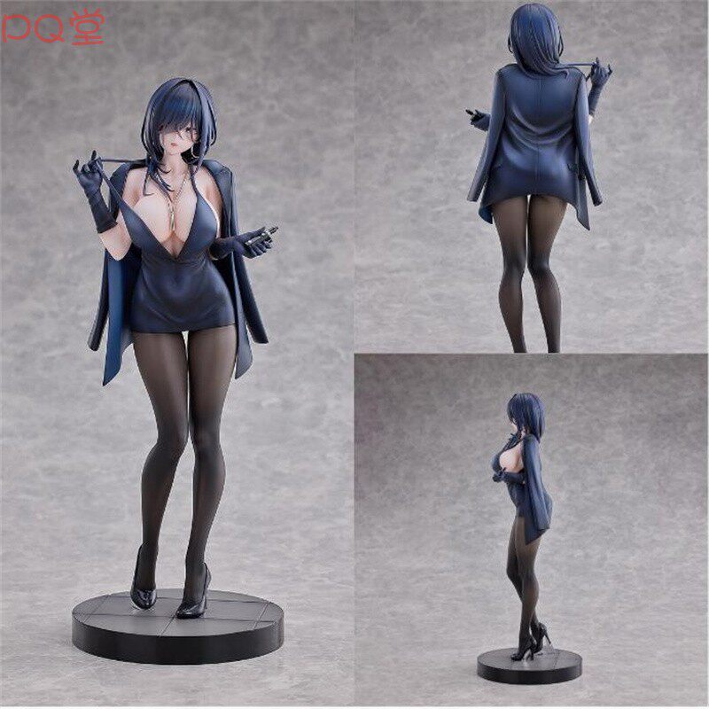 anaBee Yokoyama Iwami Schwarzes Kleid Originalgemälde 1/6 Figur