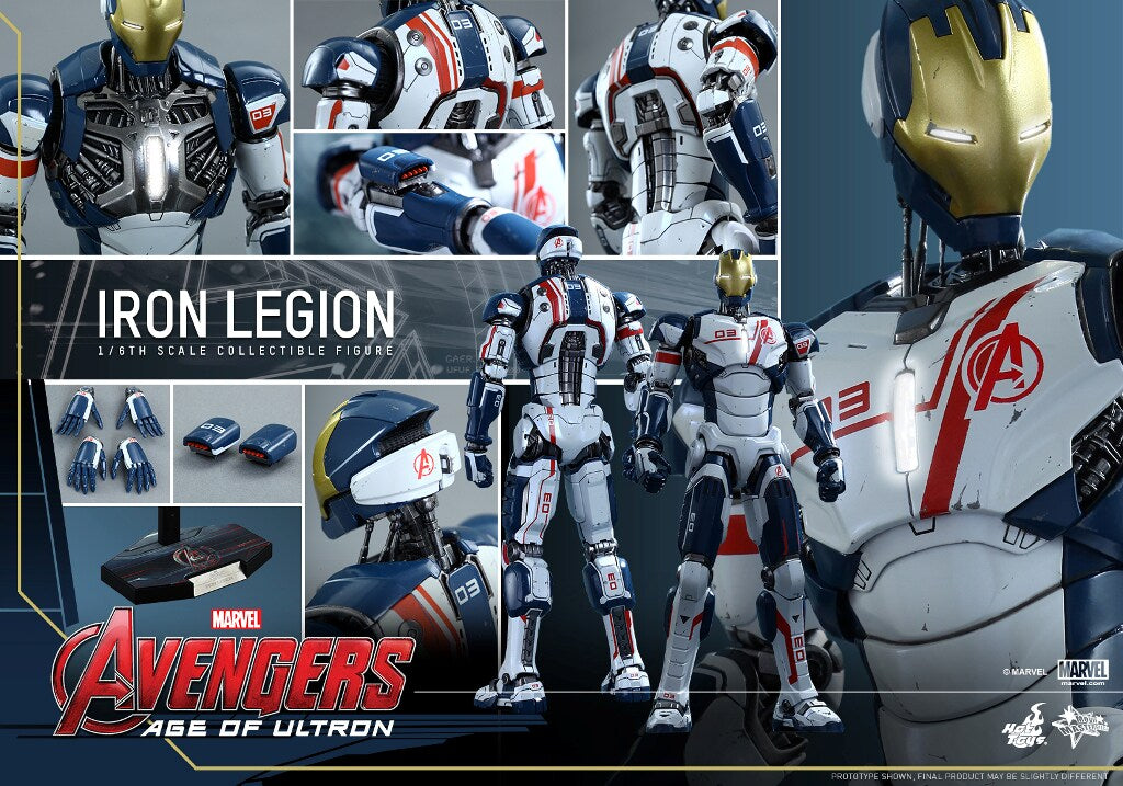 HotToys HT 1:6 Avengers Iron Legion MMS299 Actionfigur