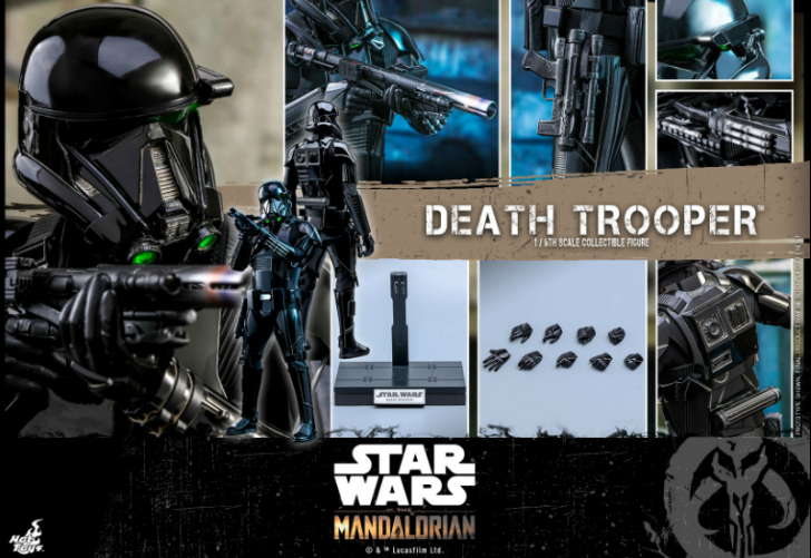 HT1/6 Star Wars Episode The Mandalorian Empire Elite Death Soldier TMS013 Action Figure