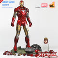 HT Hot Toys Iron Man 2 1:6 MK61.0 MARK6 MMS132 Battle Damaged Doppel-Figur