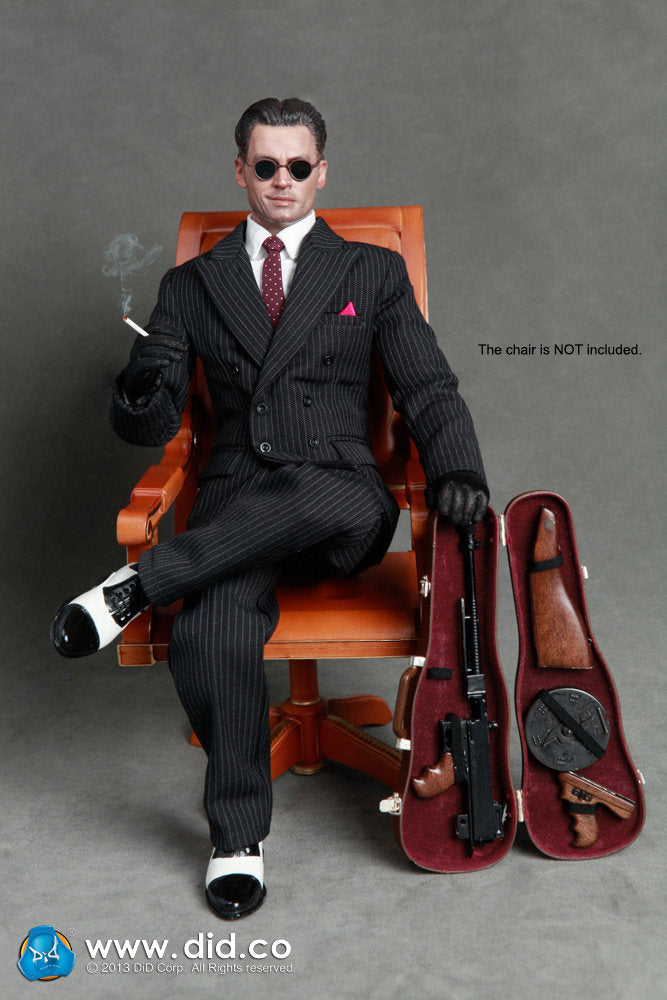 DID 3R 1/6 Chicago Gangster 1930 (Public Enemy-Depp) T80093 Actionfigur