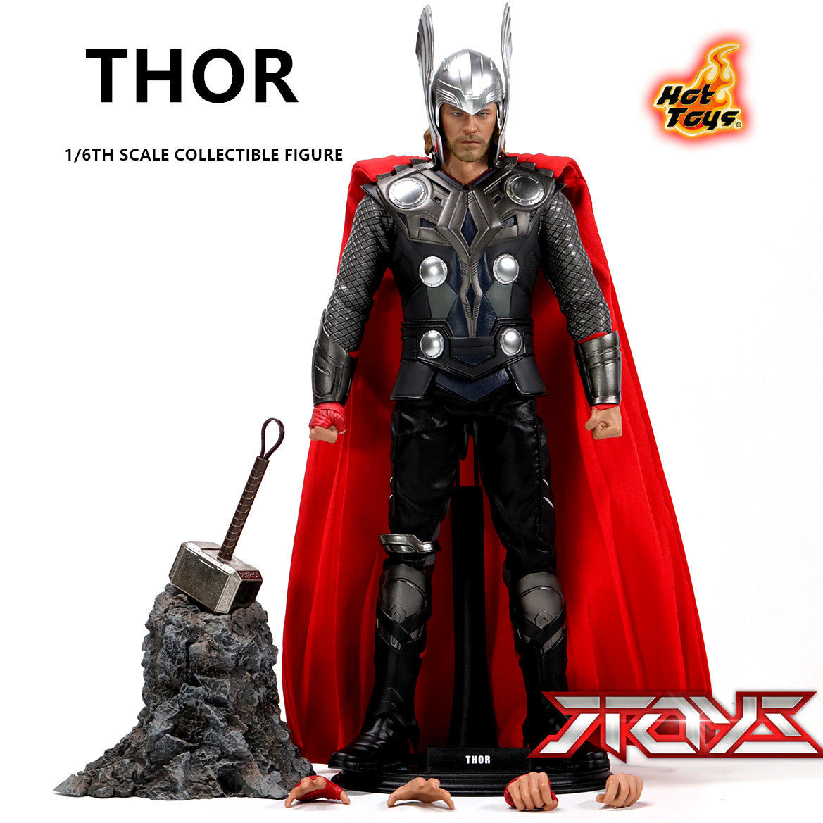 HT HOTTOYS MMS143 THOR 1.0 First Edition bewegliche Figur