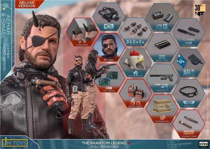 LimToys Metal Gear Solid: Old Snake (Solid Snake) – Bewegliche Actionfigur im Maßstab 1:6