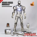 Hottoys HT Iron Man MK2 2.0 1/6 zerlegte Version MMS150 bewegliche Figur aus Kunststoff (nicht-Legierung)