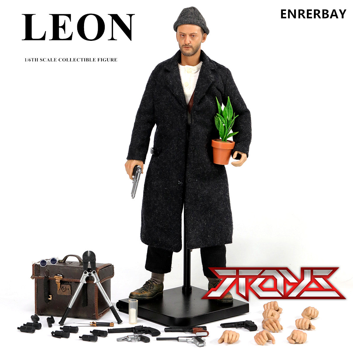 ENTERBAY This killer is not too cold Leon Léon Jean Reno 1/6 Actionfigur