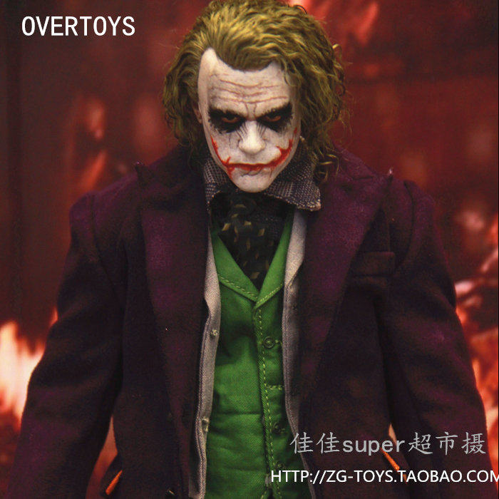 OVERTOYS 1/6 Haartransplantation Clown THE JOKER Non-HT Versteckte VIP-Version Actionfigur