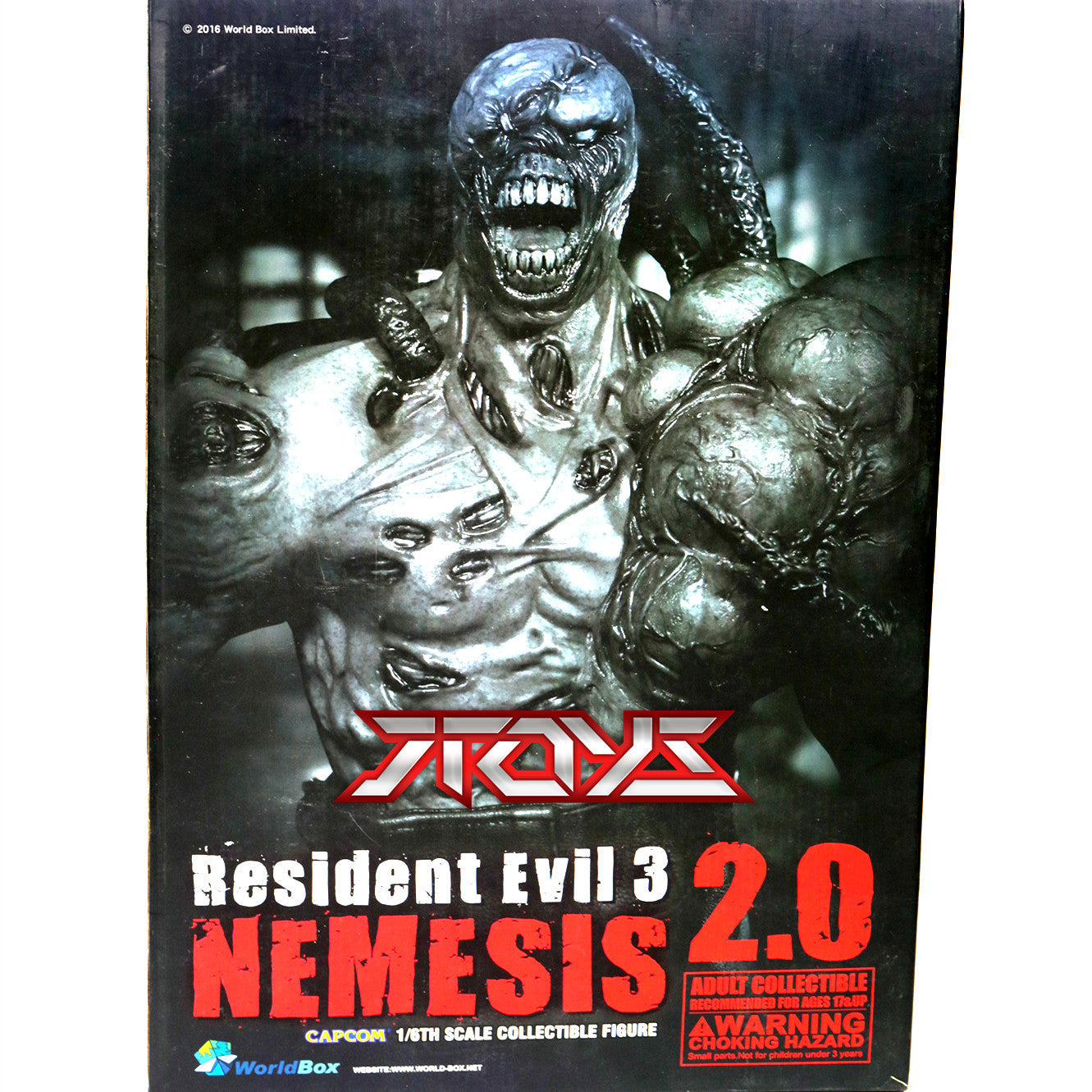 WorldBox Boss Resident Evil Tracker 2.0 Actionfigur im Maßstab 1:6
