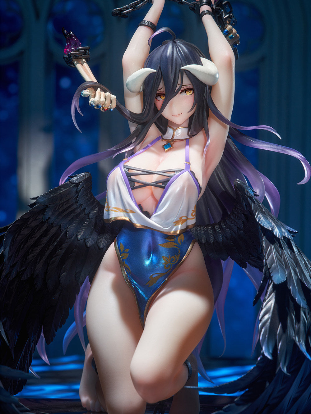 Albedo, gefesselte Mädchenfigur, 21cm