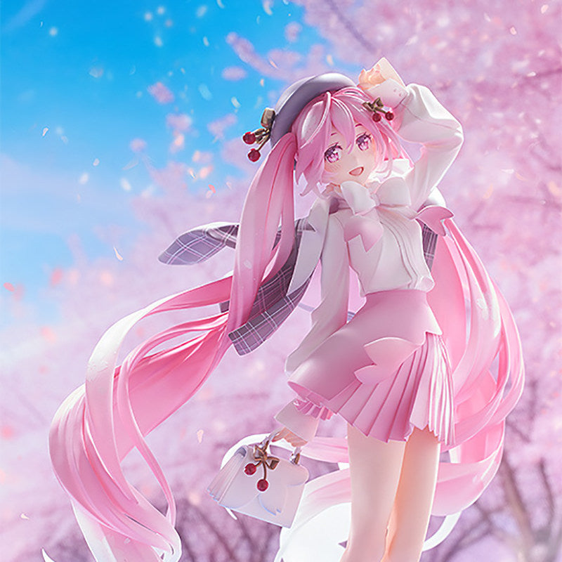 28cm GSC Hatsune Miku Sakura Miku Rella Original Illustration Cherry Blossom Viewing Outfit Figure
