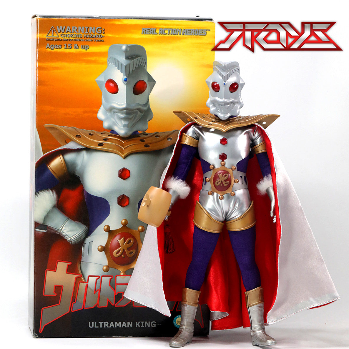 RAH Medicom 1/6 Ultra King Ultraman Actionfigur Leo Astra Actionfigur