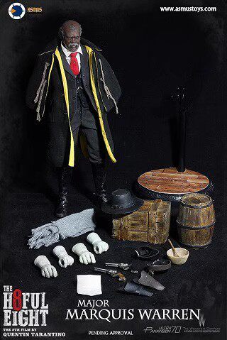 Asmus Toys The Hateful Eight Colonel Marquis Warren 1:6 Actionfigur