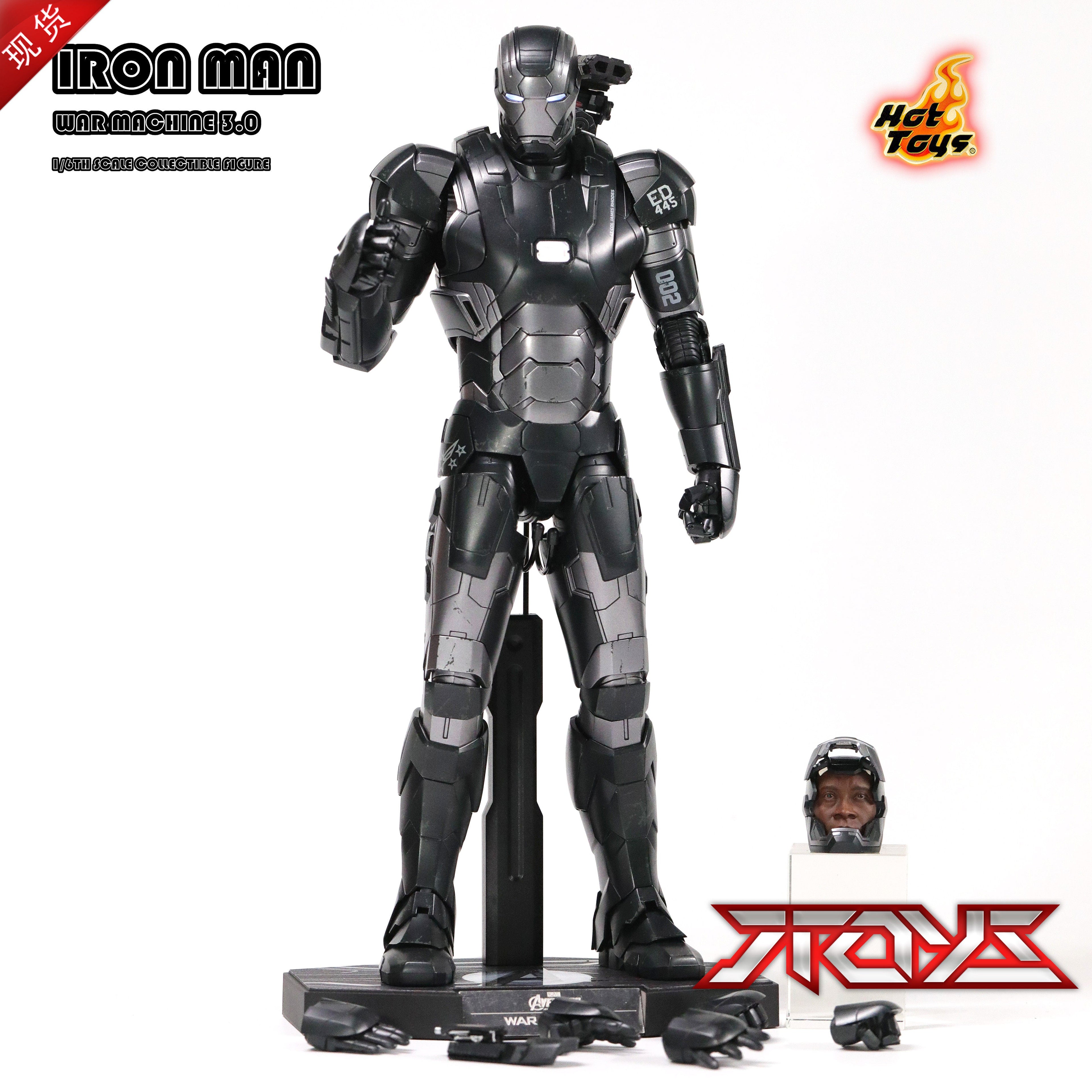 HT MMS290D10 1/6 Avengers 2 Venue Limited War Machine 3.0 Actionfigur