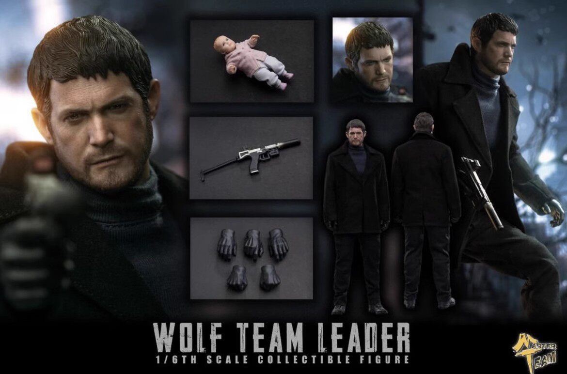 MTTOYS "Wolf Pack" Squad – Resident Evil: Chris (Actionfigur im Maßstab 1:6) – Master Team