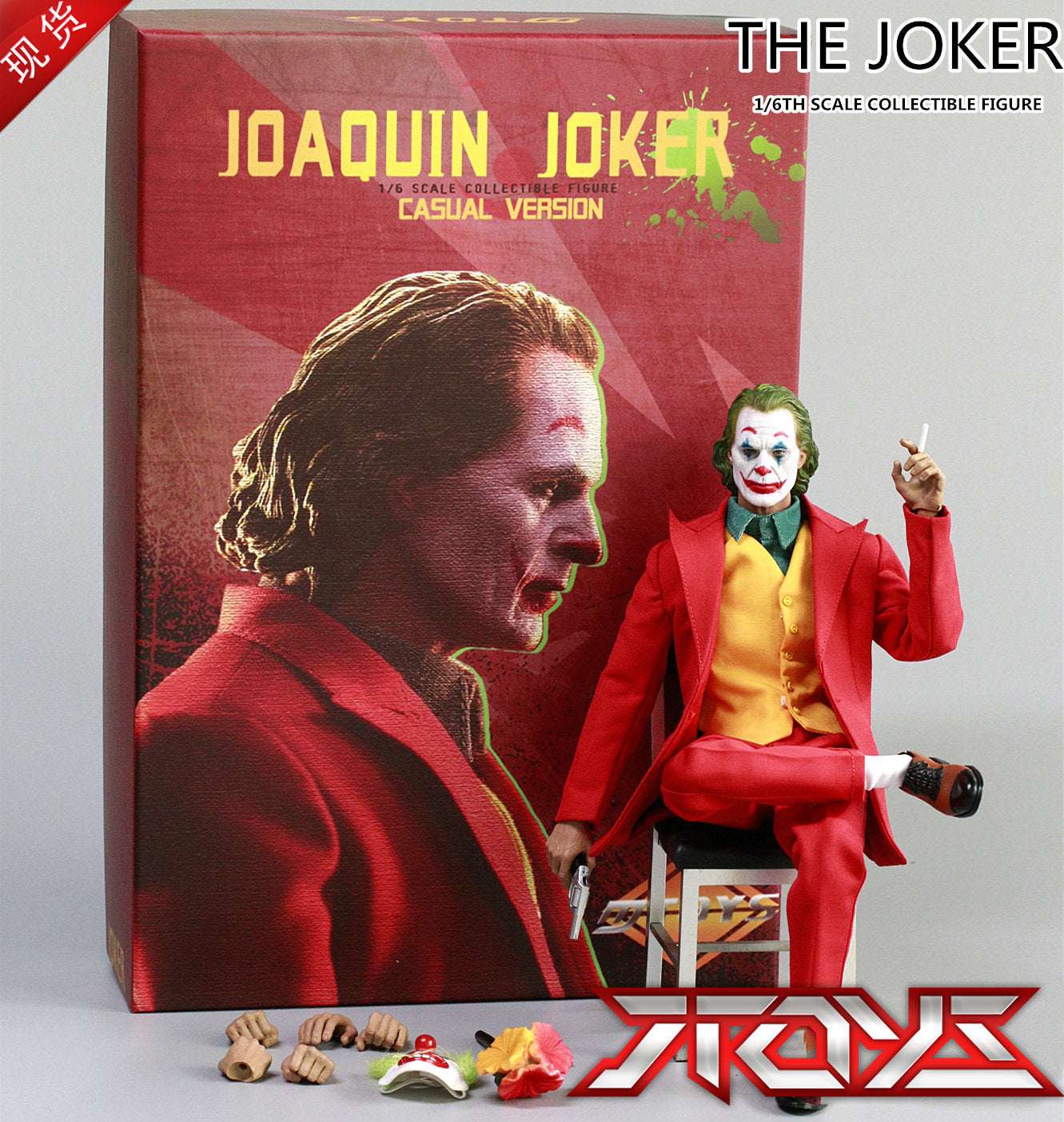 mt toys Joaquin Joker 1/6 Komiker THE JOKER Anzug-Version bewegliche Figur