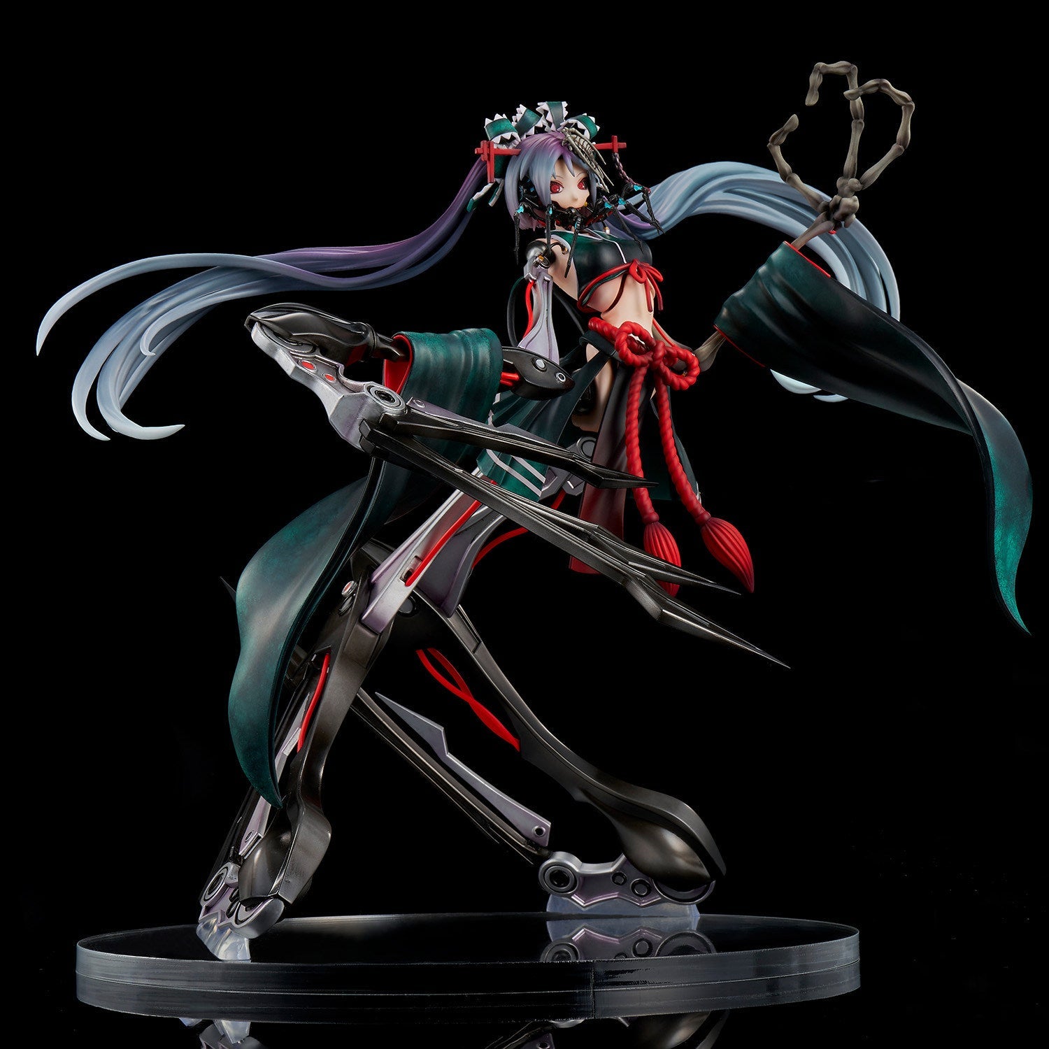 UC Hatsune Miku — Calne Ca (Gai) — 15. Jubiläum: „Shie“ traditionelle japanische Kleidung — PVC Figur