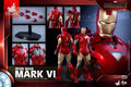 HotToys HT 1/6 Iron Man 2 MK6 2.0 Shanghai Disney Sonderedition Modellfigur