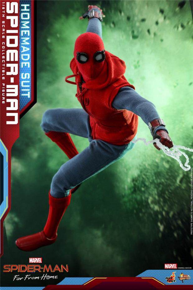 HT HOTTOYS 1/6 Spider-Man Far From Home Homemade Suit Version 2.0 Action Figure
