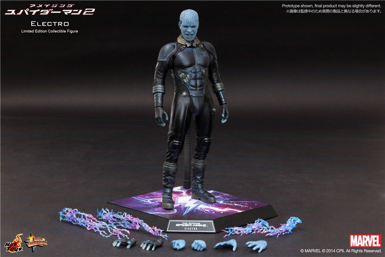 HT 1/6 MMS246 The Amazing Spider-Man 2 Electro Actionfigur
