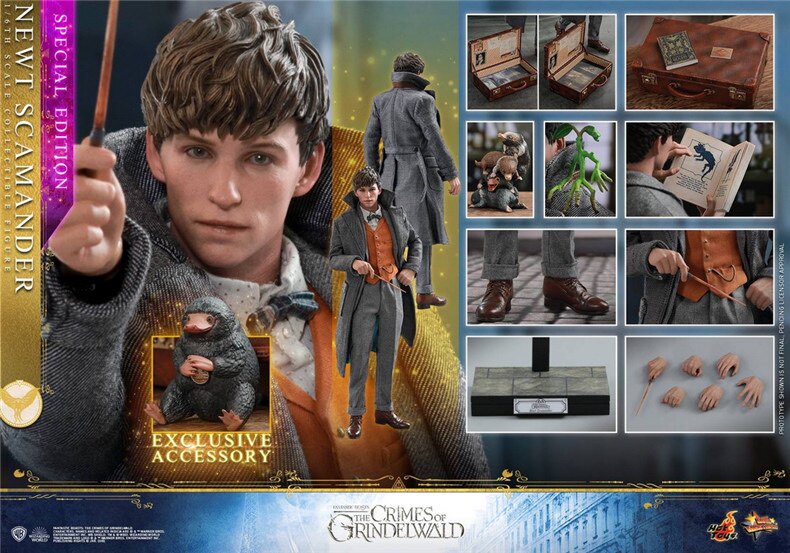 Hottoys 1/6 Phantastische Tierwesen 2: Grindelwalds Verbrechen Sonderedition Figur MMS512 Actionfigur