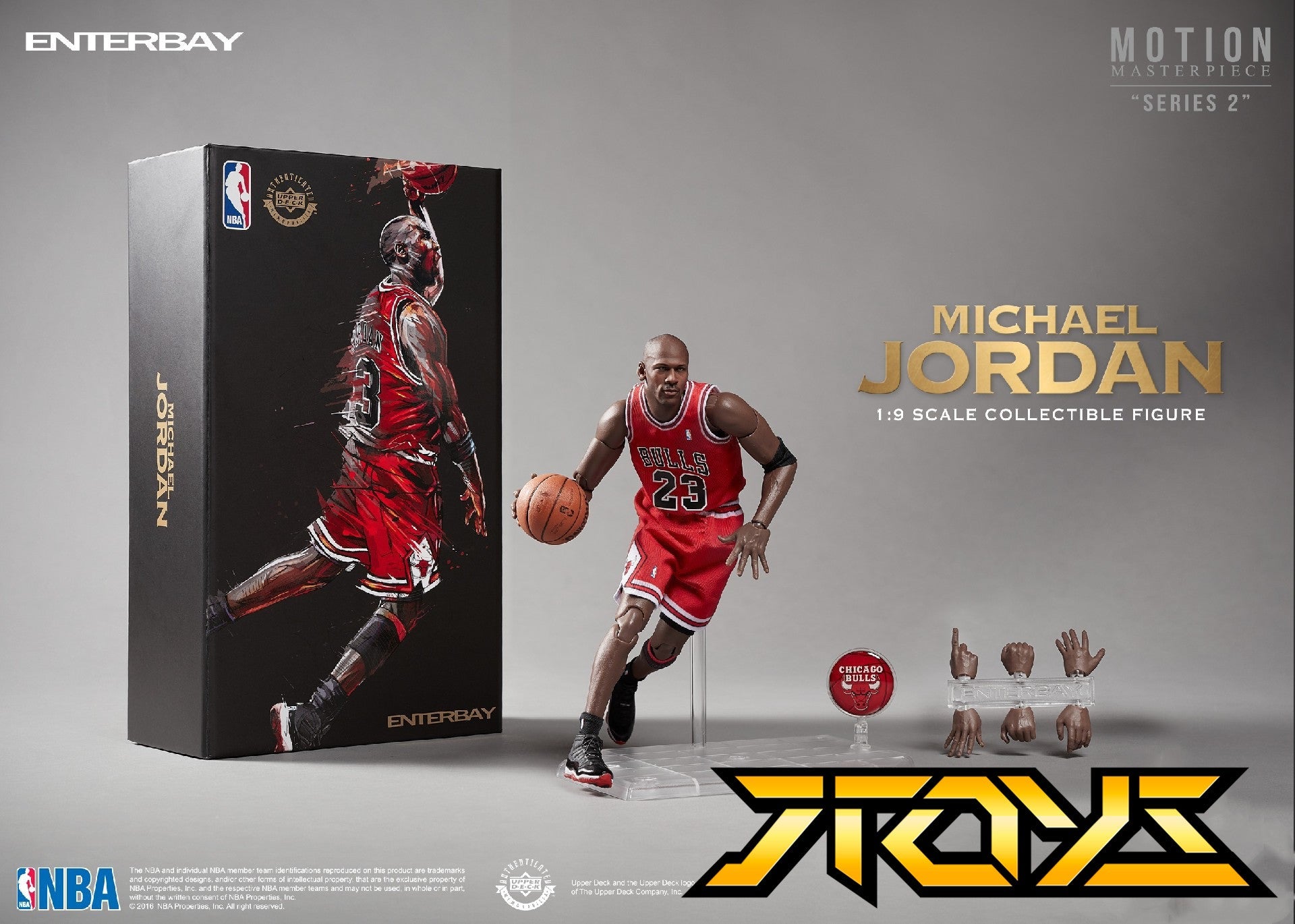 ENTERBAY EB 1/9 Michael AJ Jordan Actionfigur