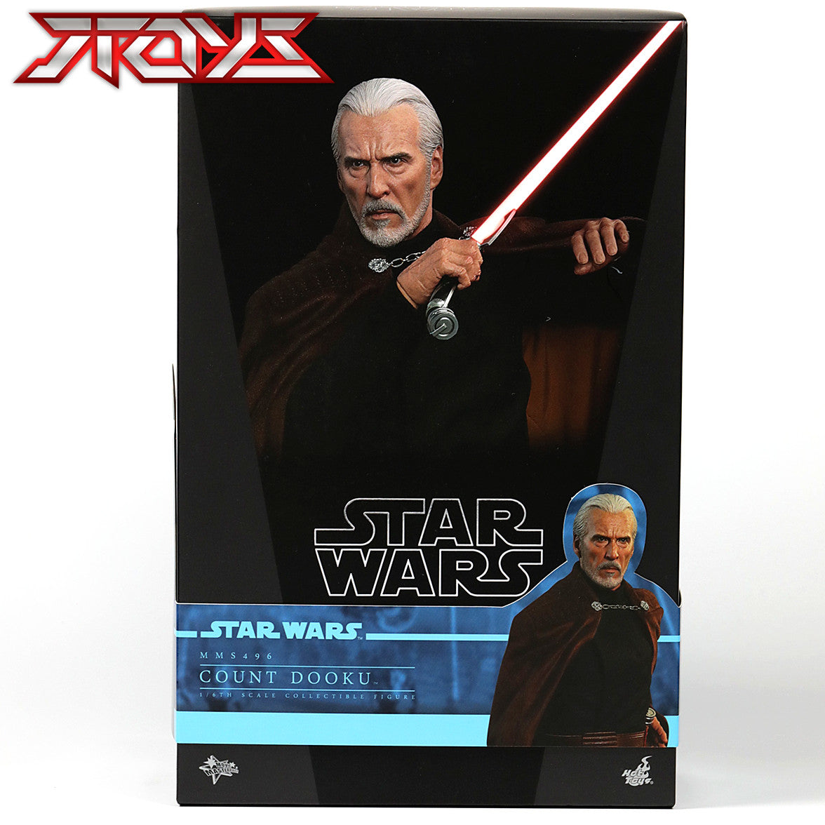 HT MMS496 Star Wars Episode 2 Count Dooku Actionfigur