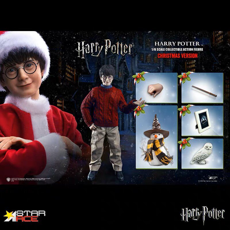 Star Ace Toys Harry Potter und der Stein der Weisen 1/6 Soldatenfigur Weihnachts-Limited Edition Figur