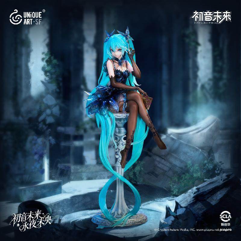 Pre-order UNiQUE ART VOCALOID Hatsune Miku: Eternal Night Never Ends Figure