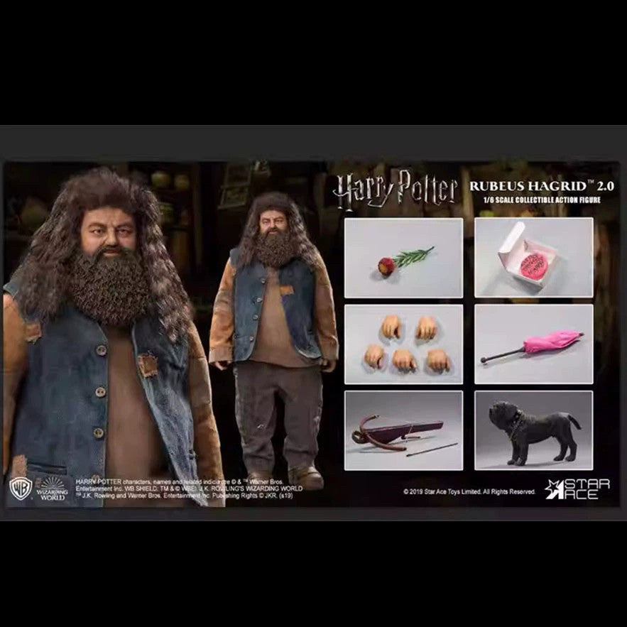 StarAce Toys 1:6 Harry Potter Rubeus Hagrid 2.0 SA0072 12-Zoll Actionfigur