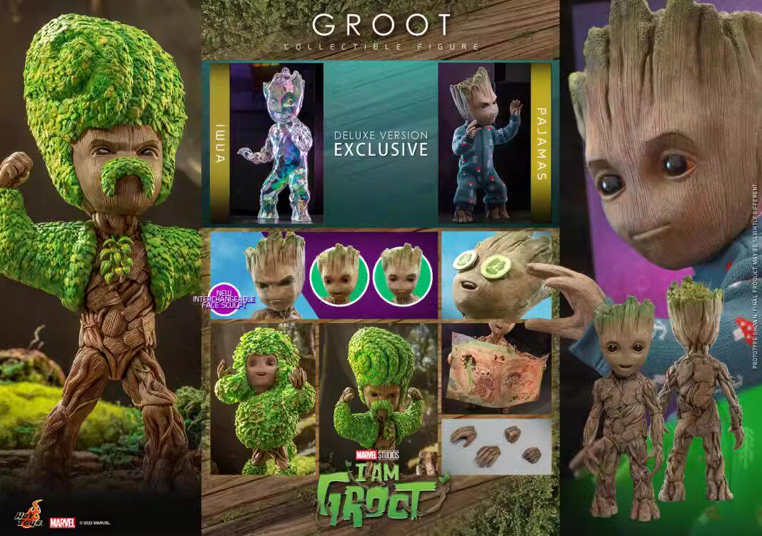 HT Ich bin Groot Groot Baummann TMS088 TMS089 Actionfigur