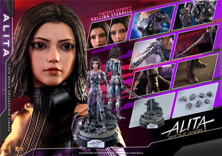 HT 1/6 Alita HotToys MMS520 Alita Battle Angel Gunmen Alita action figure