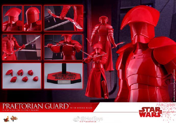 HotToys MMS454 1/6 Star Wars Post-Jedi Guards Lobster Dual Swords Action Figure